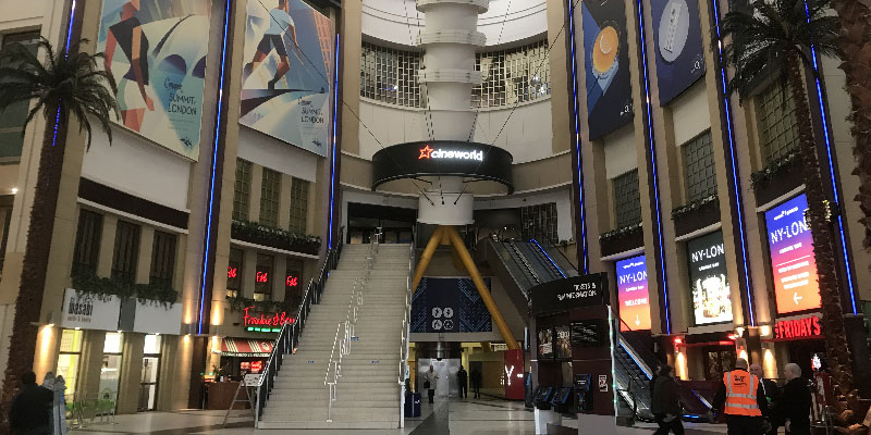 G&W Contracting Electrical Engineers Cineworld o2 Greenwich3