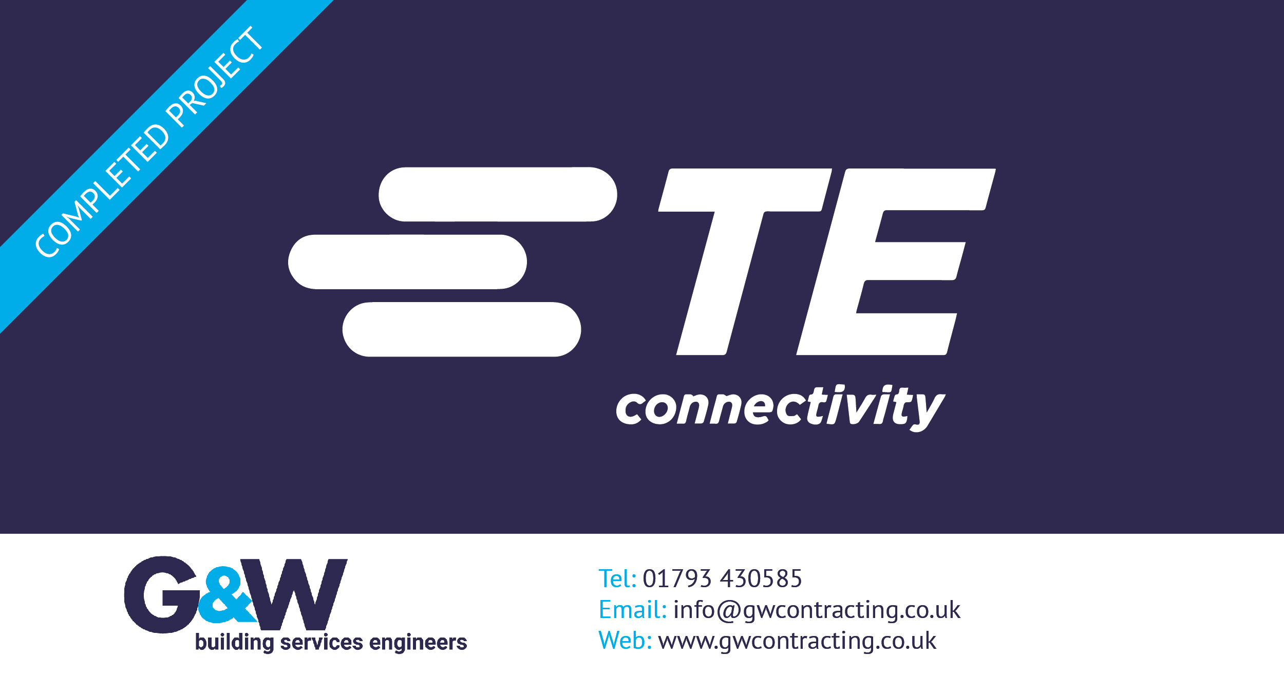 g and w contracting completed project client image-01 TE connectivity